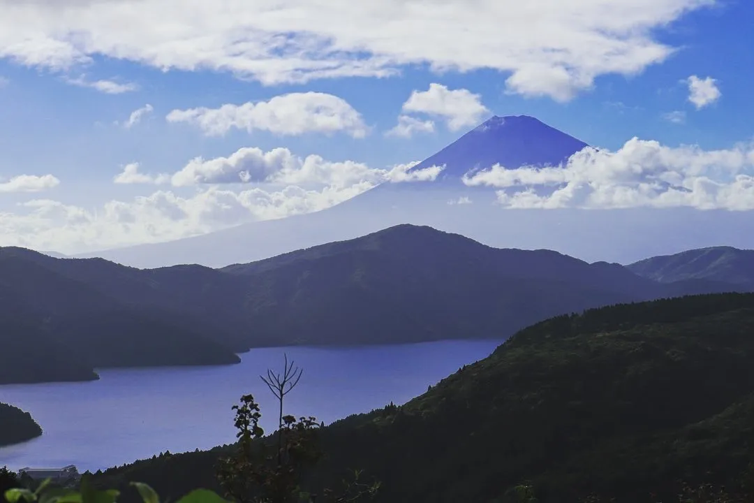 美しい自然の風景写真 富士山