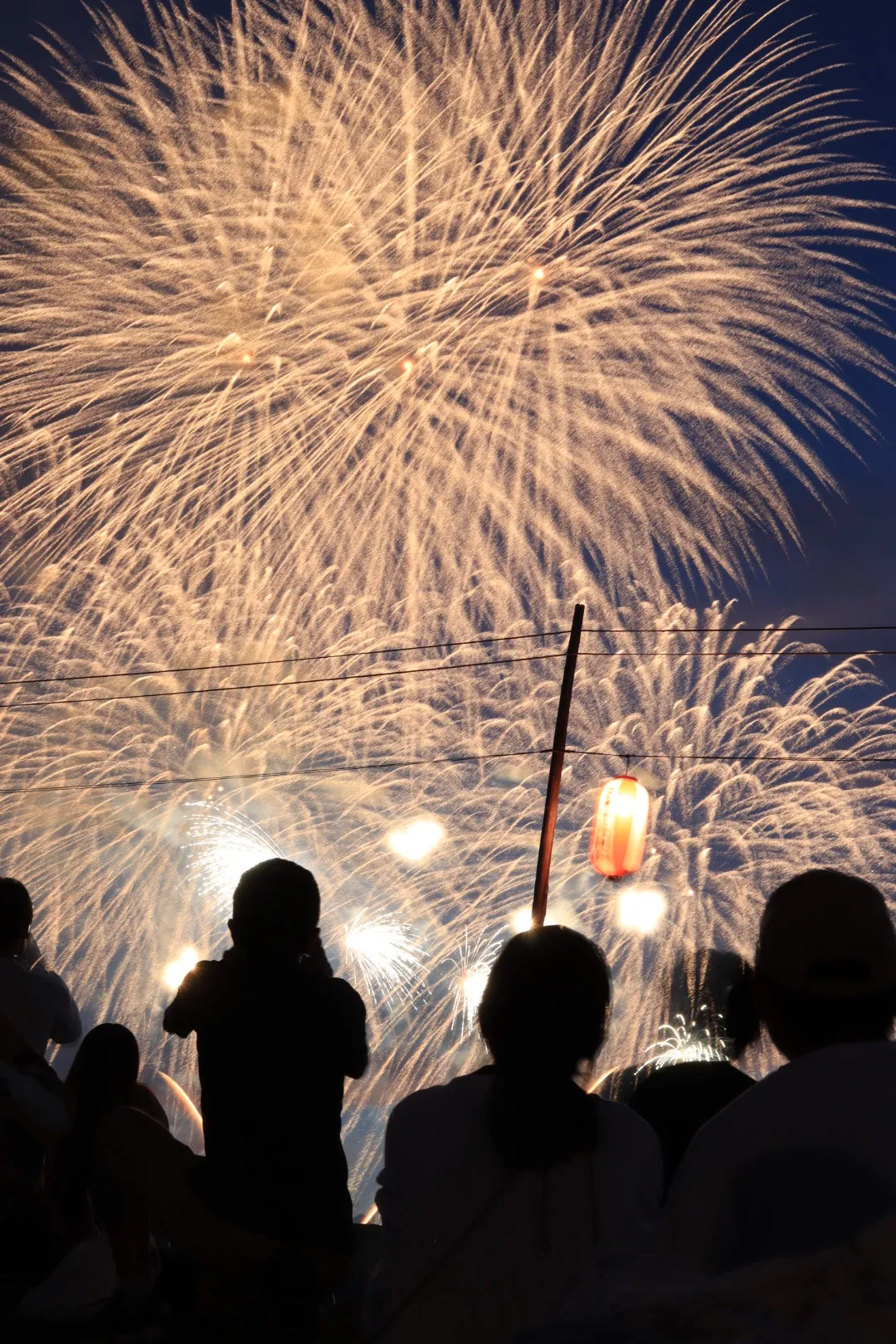 美しい自然の風景写真 花火